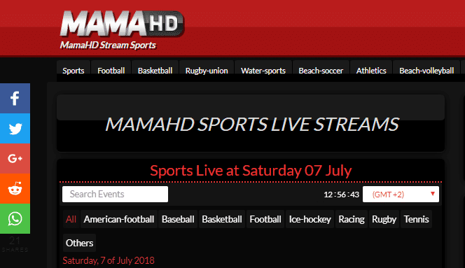 Free Sports Streaming Mamahd