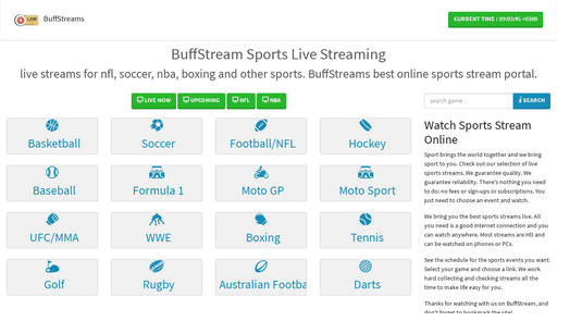Buffstream.io Best Buffstream Alternatives sports live streaming 